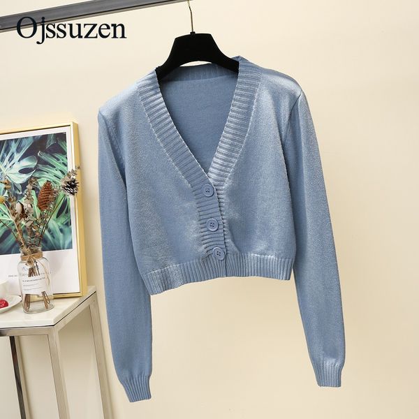 

cropped cardigans sweaters female with button black white short sweater mujer v neck long sleeve sweater women knitted cardigans