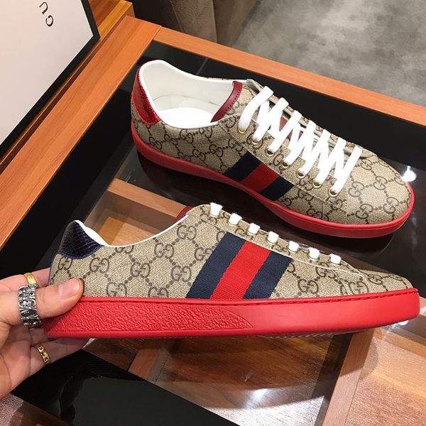 

Newa t de igner luxury men 039 neaker uper tar genuine leather fa hion flat ca ual hoe low help ba ketball running hoe ize 38 45, Black