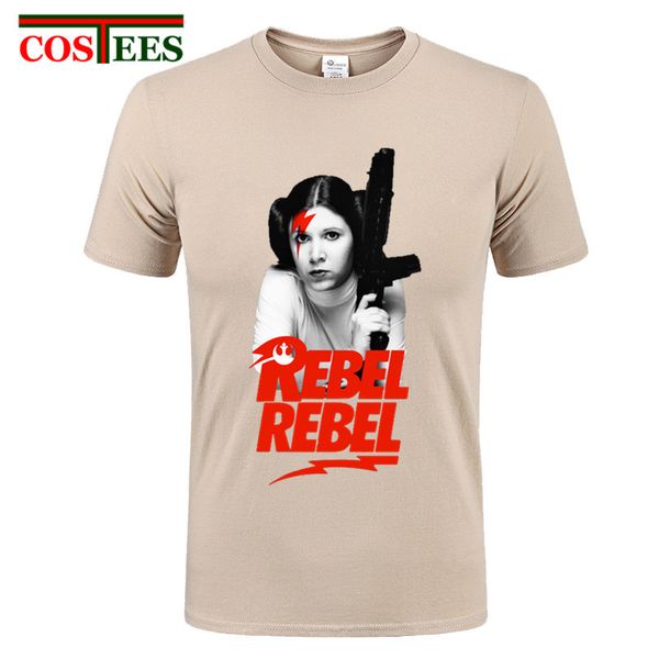 

2017 princess leia rebel funny jedi beige cotton men's t shirt crossfit skateboard baseball jersey 3d rebel tshirt, White;black