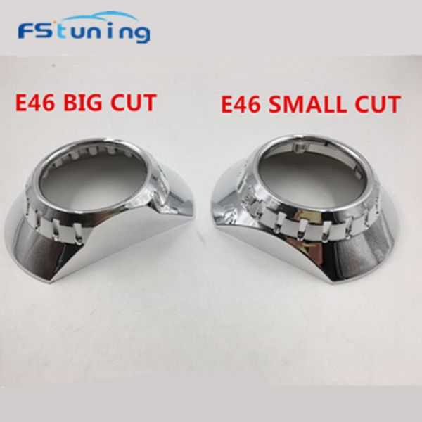 

fstuning for 2.5inch car bixenon headlight e46 jdm zkw projector cover e46-r refelector retrofit zkw bezels shrouds masks covers