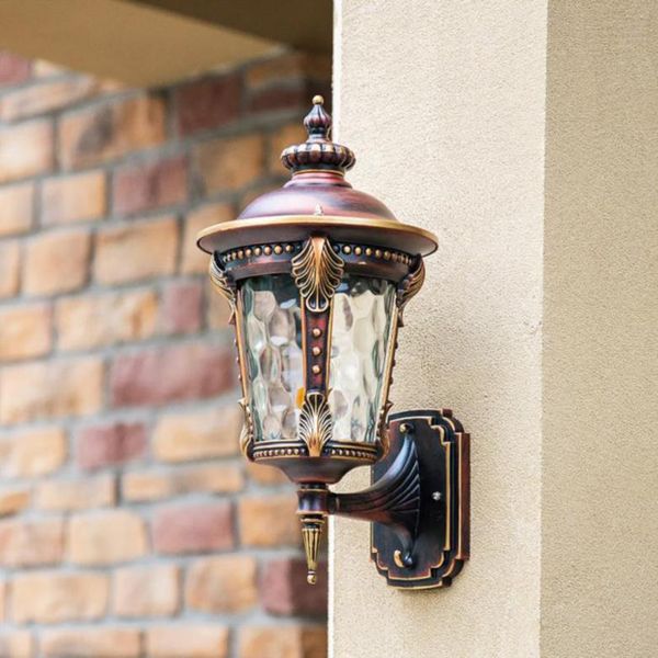 2020 European Outdoor Wall Lamps Balcony Waterproof Outdoor