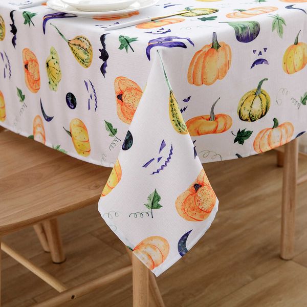 Halloween Tablecloth Decorate Pumpkin Theme Party Arrangement
