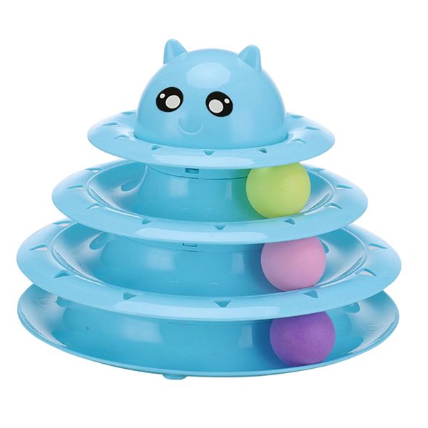 

pet cat turntable interactive toys crazy ball disk interactive amusement plate