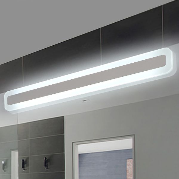 Modern Bathroom Toilet Led Front Mirror Lights Bathroom Acrylic