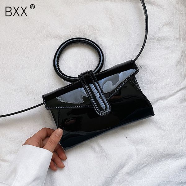 

bxx] лакированные crossbody сумки для женщин 2020 плеча сумка женщины сумки грудь талия сумки hk201