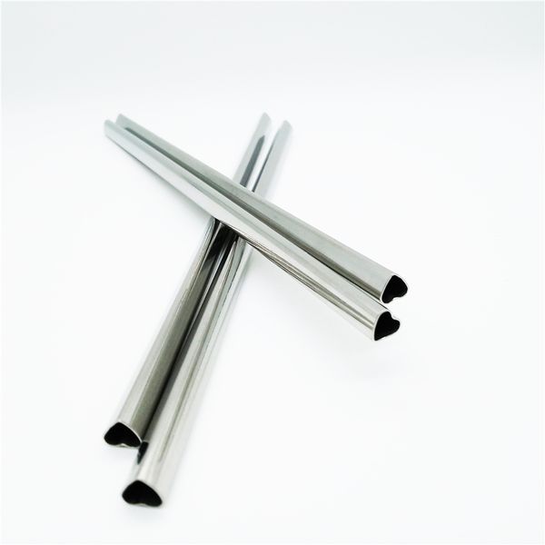 

8,5" сердце образный из нержавеющей стали металл соломинкой многоразовый портативный e-сотрудничество дружный трубы home bar party аксессуар