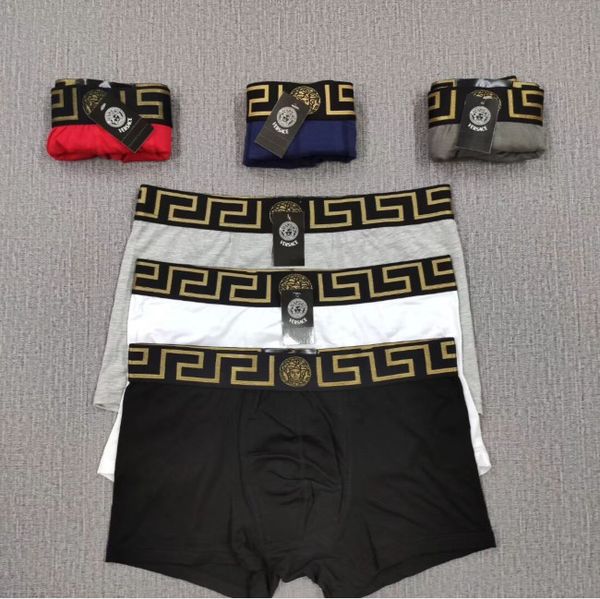

mens boxer briefs briefsxxs animal print fashion designers men's boxer underwears brand underpants for men underwear g2 versace, Black;white