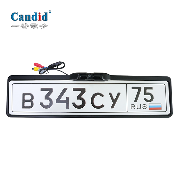 

europe/russian car license plate rear view camera