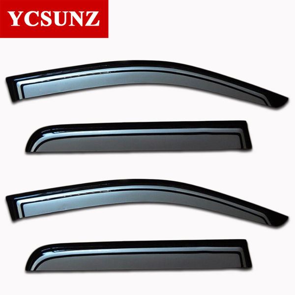 

for toyota hilux car wind deflectors window guards rain visor for toyota hilux vigo pickup 2005-2010 wind deflector guards