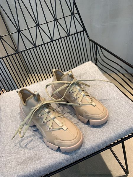 

fashion sneakesr wedges flats platform dress loafers canvas trainers designer luxury white black women leather casual shoes rx19040706 t01