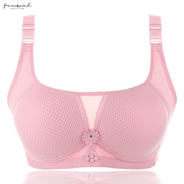 

проволока нет бюстгальтер с mesh дышащего fahion женщина bralette идеального покрытия хлопок белье повседневной одеждой хорошего качества, Red;black