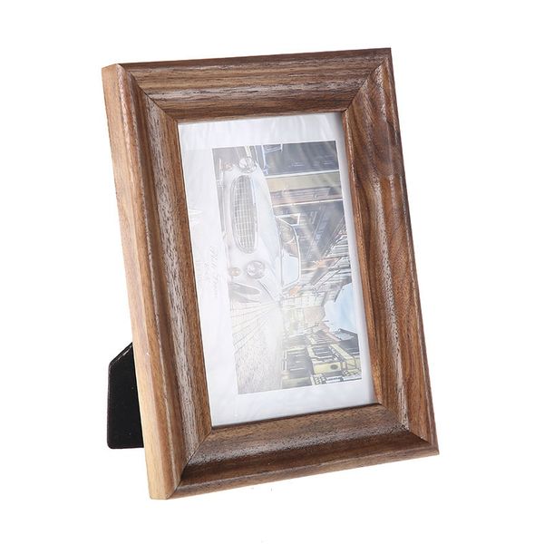 

nature wooden classic p picture frame walnut square design p frame tanding picture deskdecorations