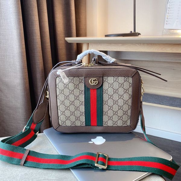 

chain designers bag a002361 ladies solid design color alphabet embroidery wallet bracelet crossbody handbags luxurys leather bags women nfsk