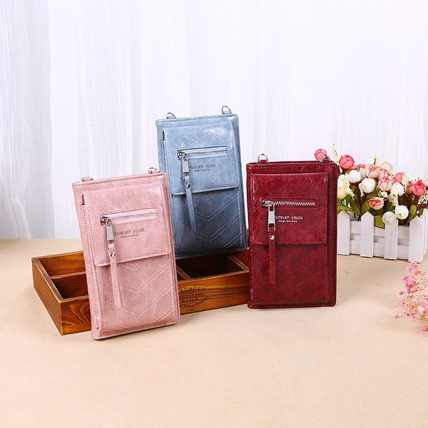 

mobile phone bag mini bag lady 2020 new fall and winter student one shoulder messenger mobile phone wallet wholesale