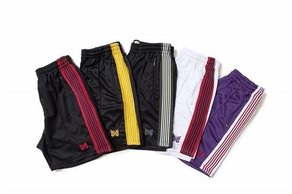 

19ss люкс европейского радужная бабочка track shorts hip hop шорты summer beach баскетбол мужские шорты hfwpdk031, White;black