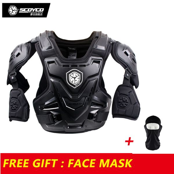 

scoyco armor motocross vest off road body armor motorcycle jacket racing protective guard gear with arm protectors