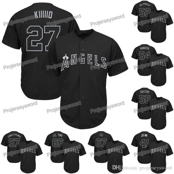 

Los Angeles Mike Trout 2019 Players Weekend Angels Jersey Luis Garcia Jamie Barria Jose Suarez Kole Calhoun Hansel Robles Taylor Cole Jersey