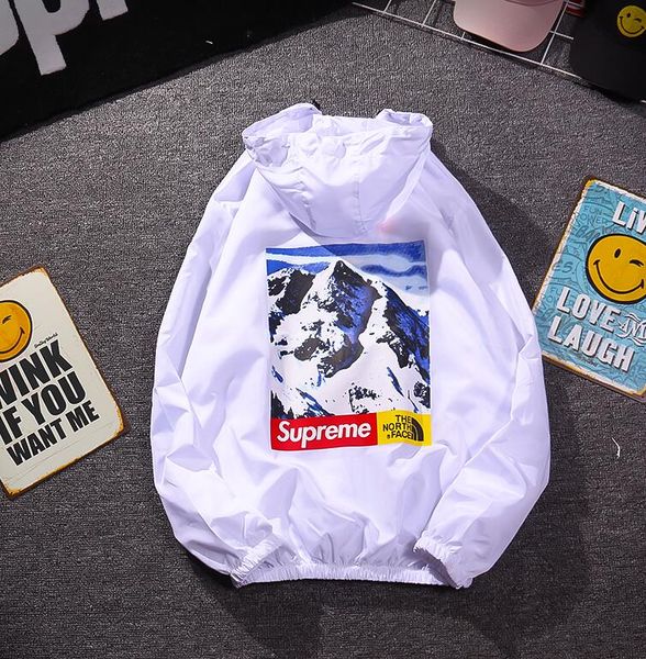 

Ca ual de igner men jacket coat un creen men clothing jacket top with letter printed lapel hooded black windbreaker treetwear xxl