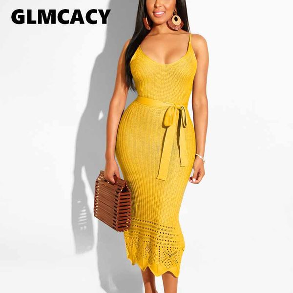 

women summer knitted bodycon dress spaghetti strap v neck midi dress casual sleeveless chic streetwear evening vestidos, Black;gray