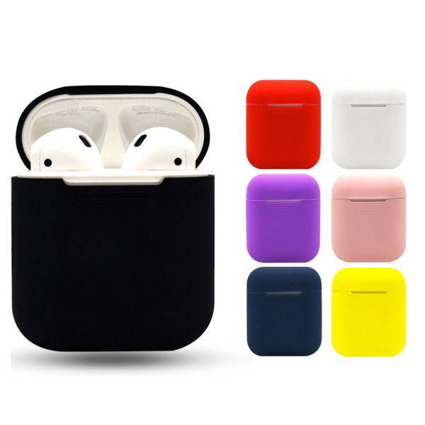 

Applicable Airpods Silicone Case Wireless Bluetooth Headset Charging Box Cover