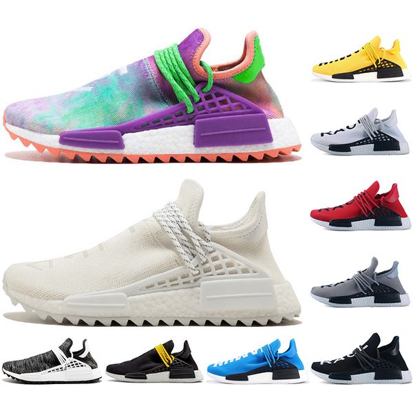 

socks new human race mens running shoes blank canvas chalk coral nerd black pale nude equality sport designer shoe women sneakers 36-45