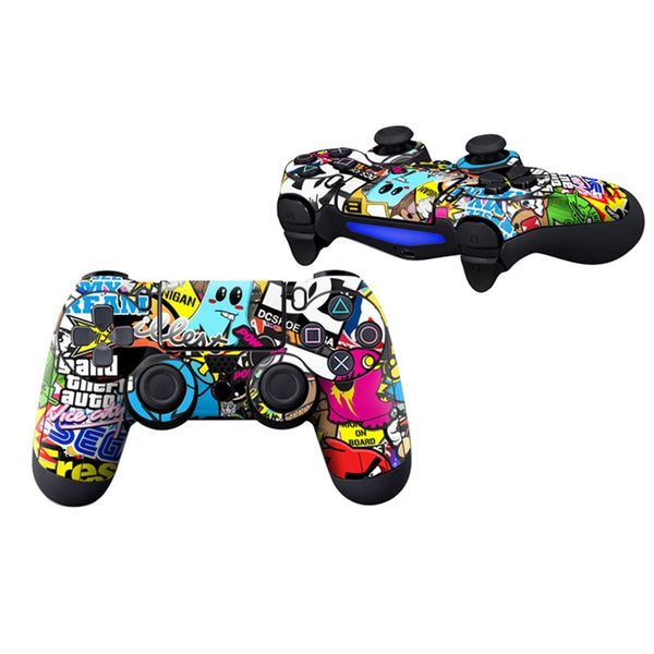 

full cover skin stickers for sony playstation 4 controller prevent scratches protector sticker for ps4 controller accessories