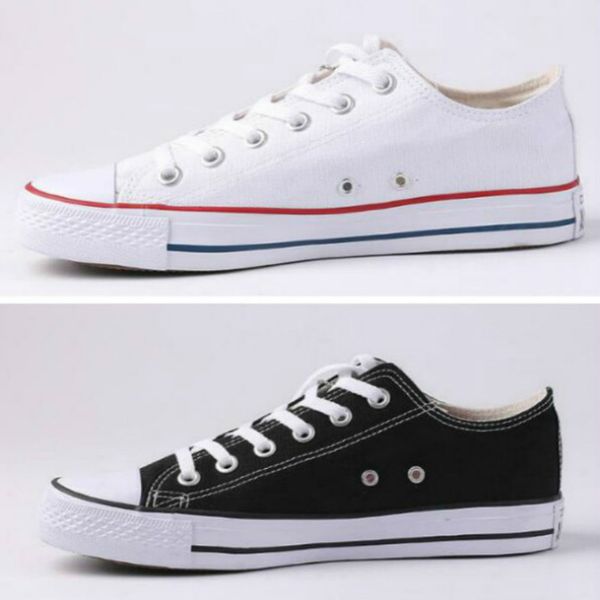 

2017 new star big size 35-45 casual shoes low stars classic canvas shoe men's/women's canvas shoes arthur j2362, Black