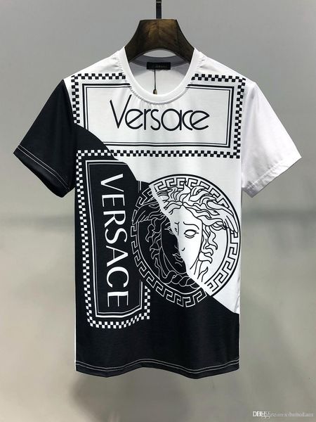 

Cotton real photo8 men men or women women 13 ver ace 13 hirt ummer logo print fa hion t hirt tee