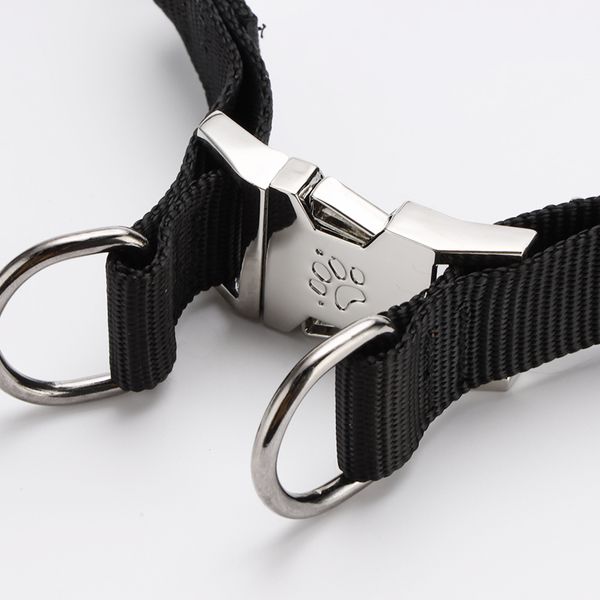 

metal dog training guardian gear rubber necklet adjustable pet dog training collar prong pinch choke chain collar for large dogs