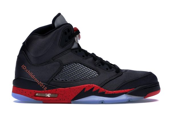 

men shoes jumpman basketball 5 for v sneakers 2020 bred fire red suede metallic white laney ice5sxu