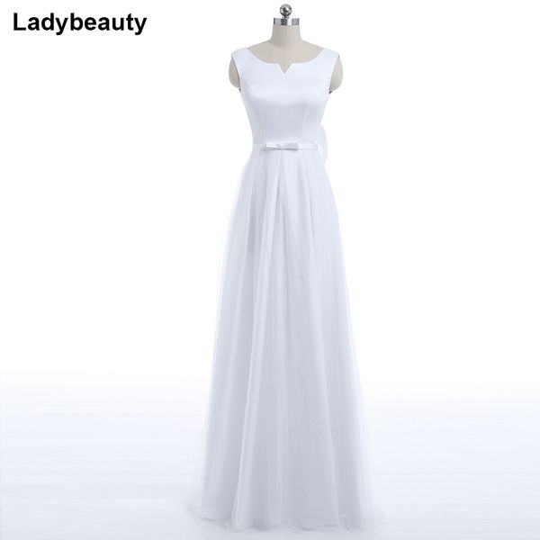 

ladybeauty 2019 новое урожай белое вечернее платье шнуровка пром платье a-line вечерние платья вечернее платье с открытой спиной, White;black