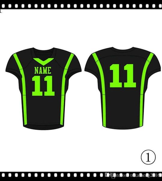 

2020 new mens size s-xxxl embroidered jersey afa, Black;red