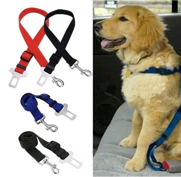 

Hot Pet Dog Cats Vehicle Car Seat Belt Seatbelt Harness Lead Clip Pet Cat Dog Safety Belt Drop Shipping&Wholesales