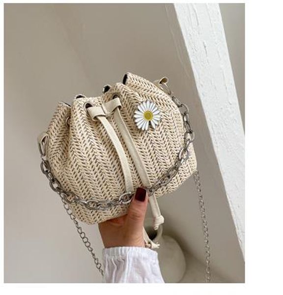 

мини-сумка женский 2020 популярные новое прибытие волна моды малый daisy chain shoulder bucket сцепления сумка