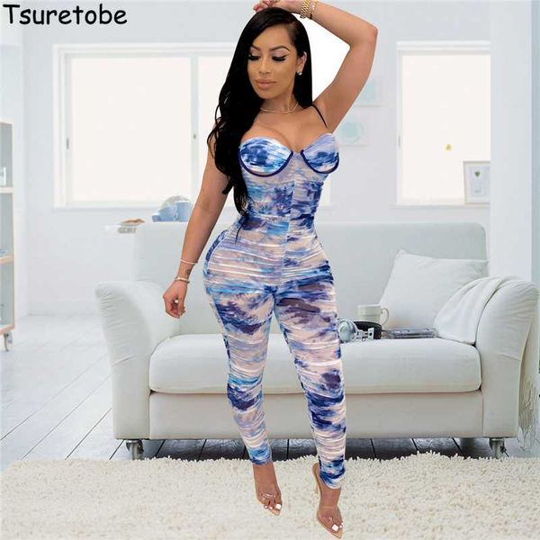 

tsuretobe сексуальный принт сложены комбинезон женщины с плеча комбинезон спинки спагетти ремень клубные наряды партии комбинезоны женские, Black;white