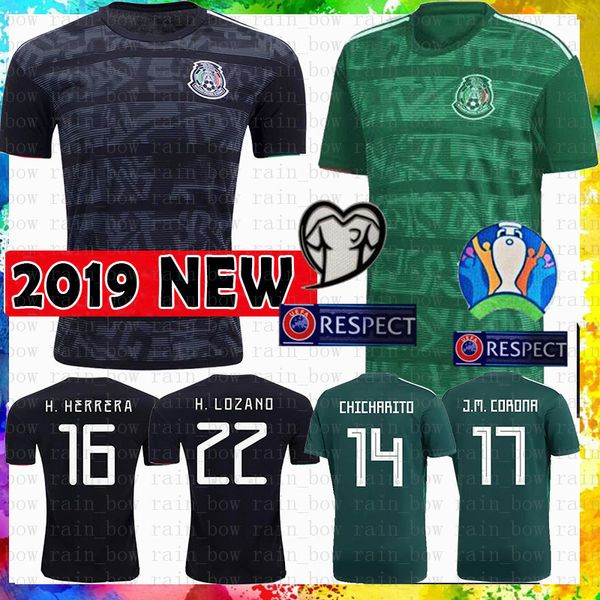 

мексика футбол джерси 14 j.hernandez chicharito футбол рубашка r.marquez g.dos сантос m.layun o.peralta h.lozano r.jimenez fabian vela men, Black;yellow