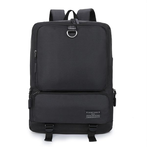 

men's and women's casual business lapbackpack usb socket teen student schoolbag daily work bag