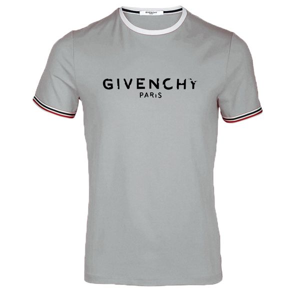 

new t shirts mens clothing tee shirt fashion summer tide letters printed luxury men shirt clothing s-3xl, White