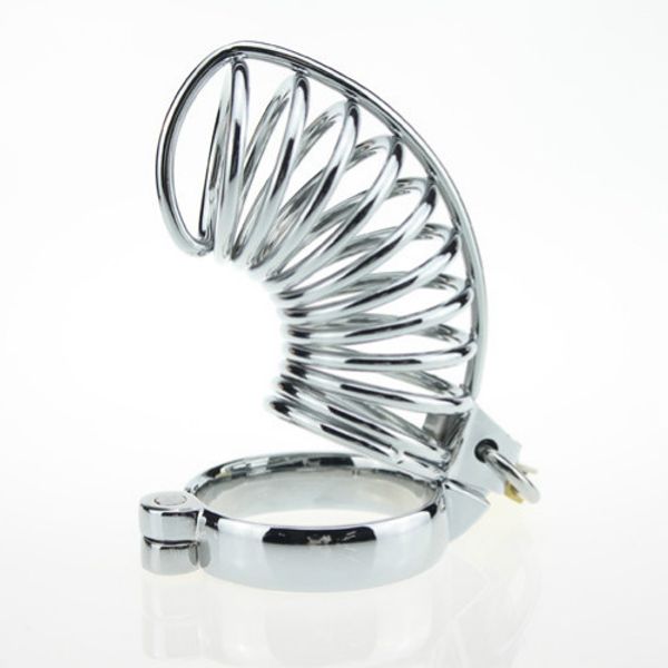 

Stimulating Male Chastity Device Stainless Steel Male bandage Cock Cage penis ring sex toys Male Chastity Belt BDSM for men free shipping