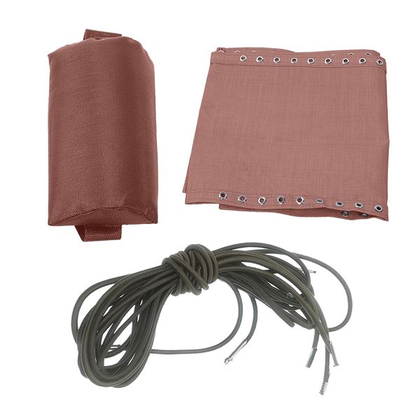 

recliner replacement cloth for zero gravity chairs pouch holes, coffee