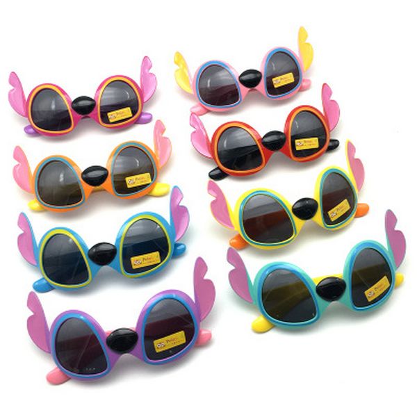 

детские солнцезащитные очки мультфильм красочные животных sunglass стильные очки для мальчика gafas de sol para dos anos nbjam, Blue