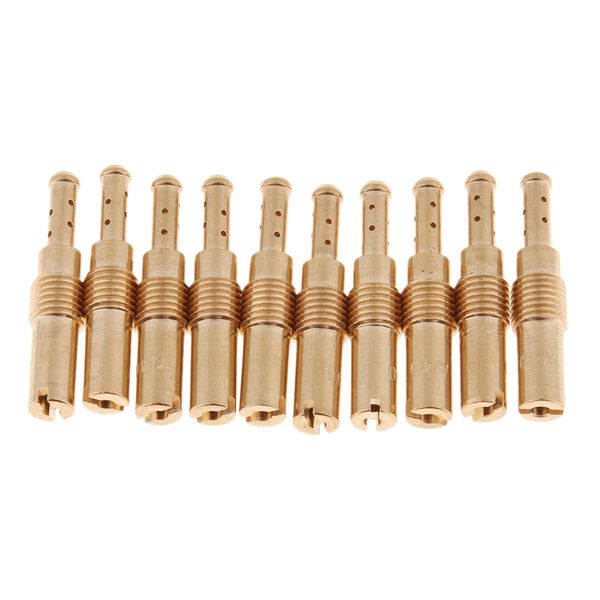 

10pcs 40 slow/pilot jet vice injector nozzle for oko koso pwk cvk type pe