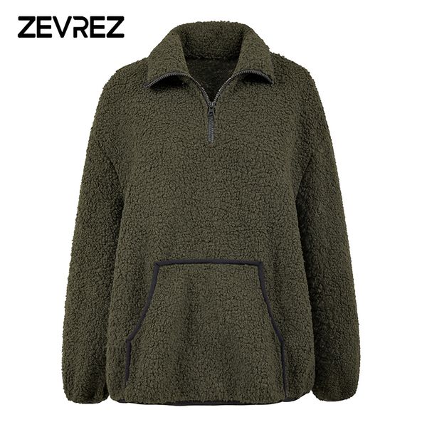 

2018 women hoodies spring autumn casual rice velvet sporty sweatshirt pullover hooded female long-sleeve pocket tracksuit zevrez, Black
