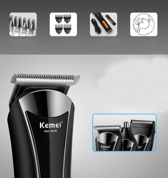 

kemei km-1418 multifunctional hair clipper hair clippers for women hair trimmer razor beard shaver haircut cutting juzna