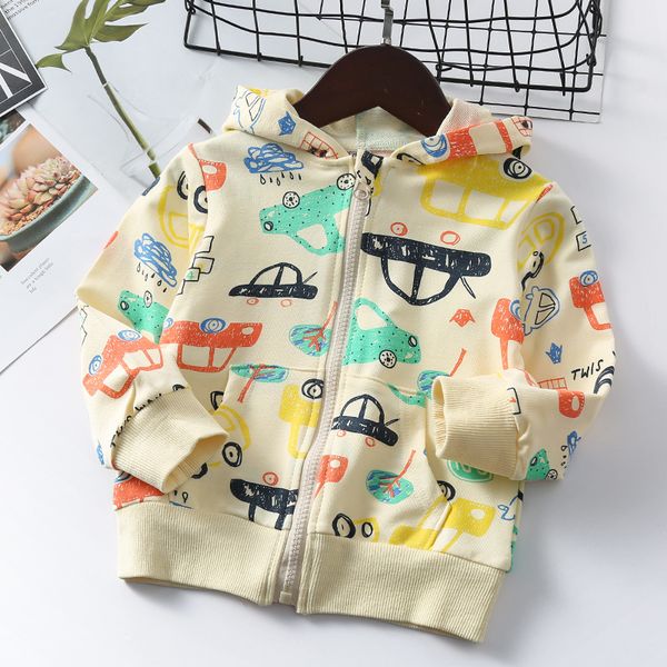 cartoon car напеаанн декий coat 2020 вена од капоном на молнии кђѬка, Blue;gray