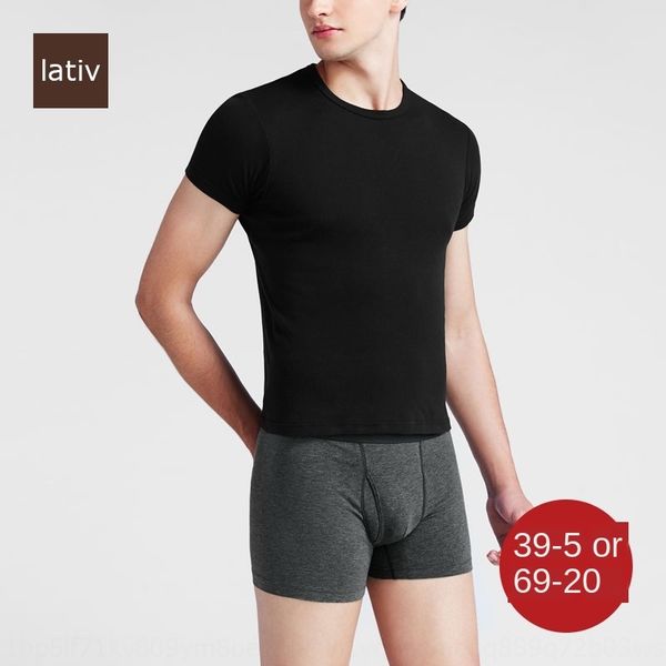 

chengyi pima cotton underwear comfortable underpants underpants base shorts comfortable soft base shorts men's clothing, Black;white