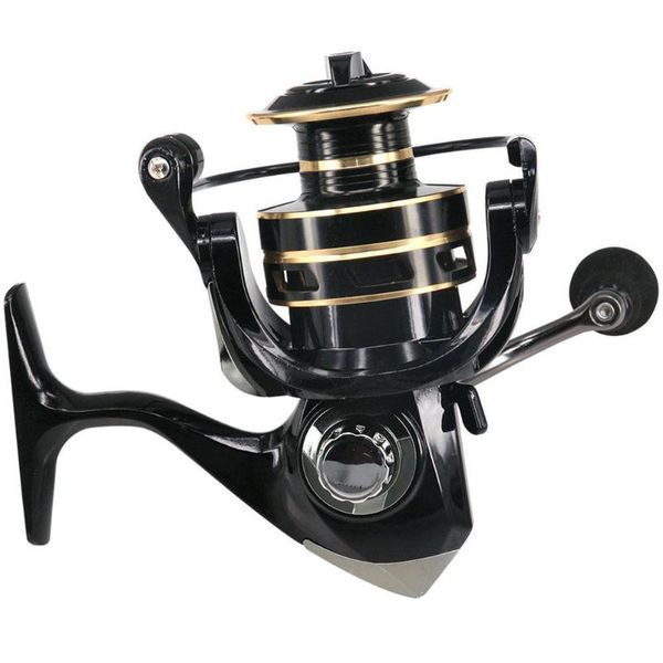 

spining fishing wheel with metal handle pleasure sea fishing tool