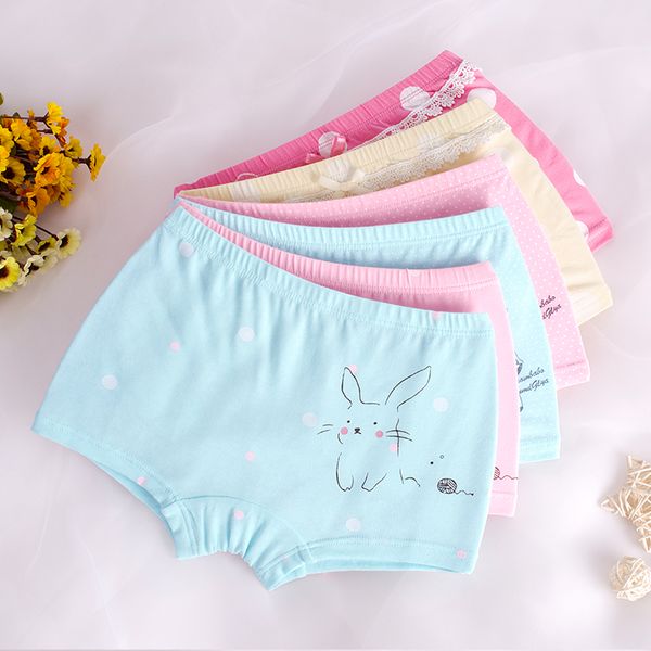 

4pcs cute cartoon girls underwear 12 year old teenager clothes kids boxers young girl underpants cotton children briefs panties, Camo