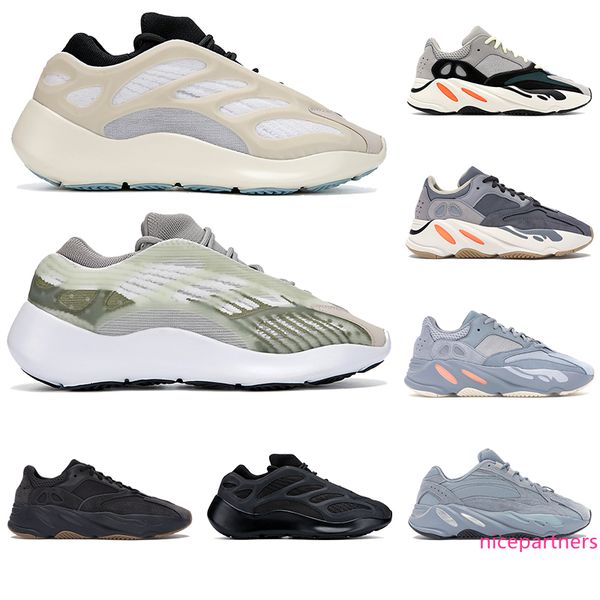 

2020 светоотражающие азаэль альва скелет мужские кроссовки kanye west 700 v3 светятся в темной коробке бирюзовый магнит женские дизайнерские