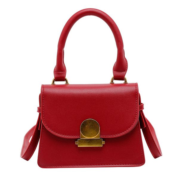 

net red mini bag women 2020 new texture slant bag foreign gas fashion small square